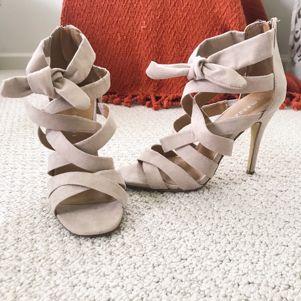 MADDEN GIRL strappy heels